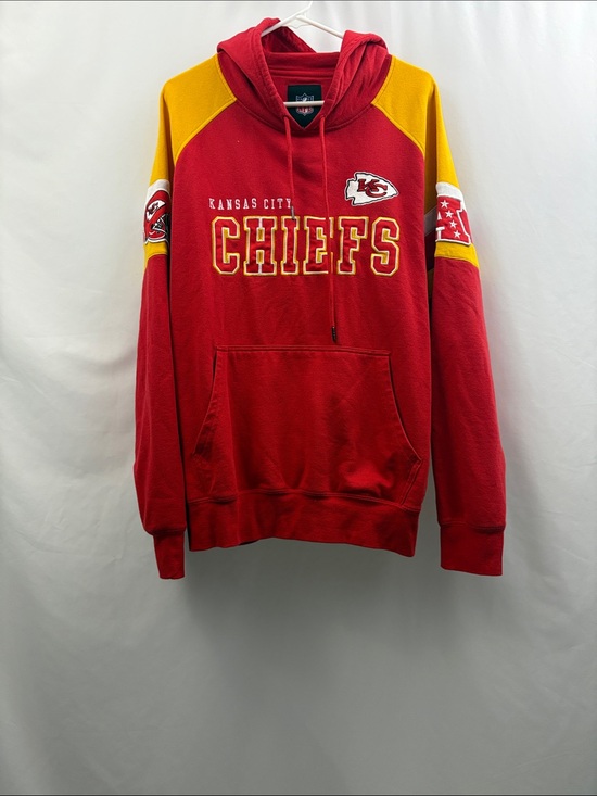 NFL Other - NFL Team Apparel Men’s Kansas City Chiefs Zip Up Hoodie XXL Red/Yellow Gold